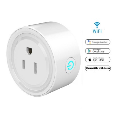 Tuya Mini Smart Outlet Smart Wifi Wall Plug Smart Wifi Plug Compatible With Amazon Alexa Google Home And Ifttt Voice Control